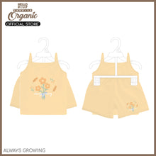 Load image into Gallery viewer, Hello Dolly Organic Printed Terno Set | Always Growing
