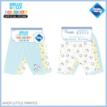 Load image into Gallery viewer, Hello Dolly Toddler Sanitized pack of 3&#39;s  (Ahoy little Pirates) | Kids Wear
