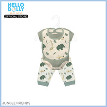 Load image into Gallery viewer, Hello Dolly Starter Sets ( Onesies, Pajama, Bib )
