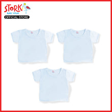 Load image into Gallery viewer, Stork Baby Wear Whites pack of 3s | Newborn Infants Clothes
