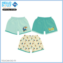 Load image into Gallery viewer, Hello Dolly Sanitized Baby Wear pack of 3&#39;s  ( Toucan Do It ) | Infants Wear
