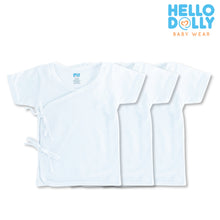 Load image into Gallery viewer, Hello Dolly Baby Wear Classic Whites pack of 3s | Newborn Infants Clothes
